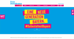 Desktop Screenshot of fdp-nuernberg.de