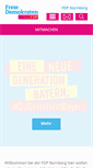 Mobile Screenshot of fdp-nuernberg.de
